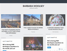 Tablet Screenshot of barbarawoolsey.com